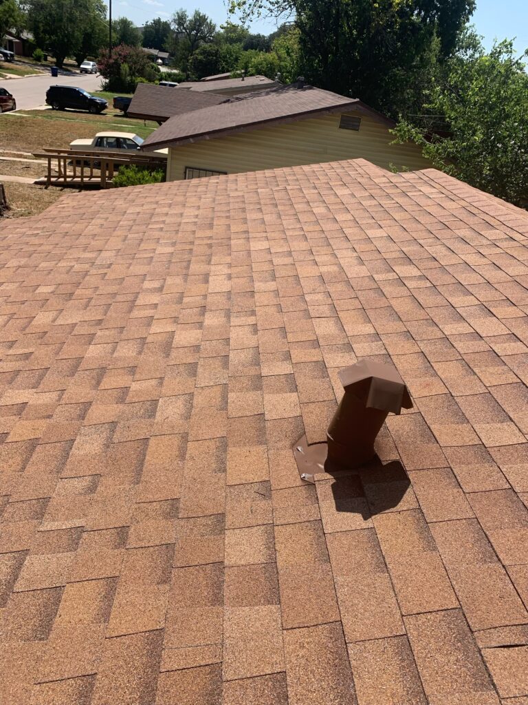 new roof install by Alon Roofing