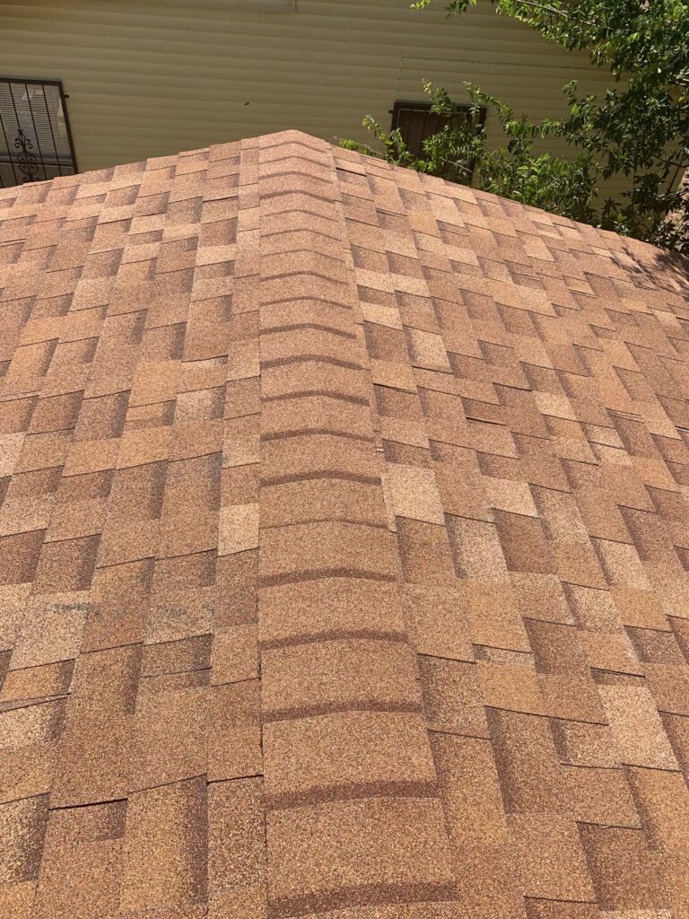 new roof install by Alon Roofing